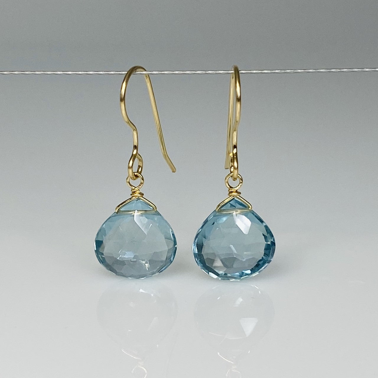 Women's 14K Teardrop Earrings – KyleChanDesign