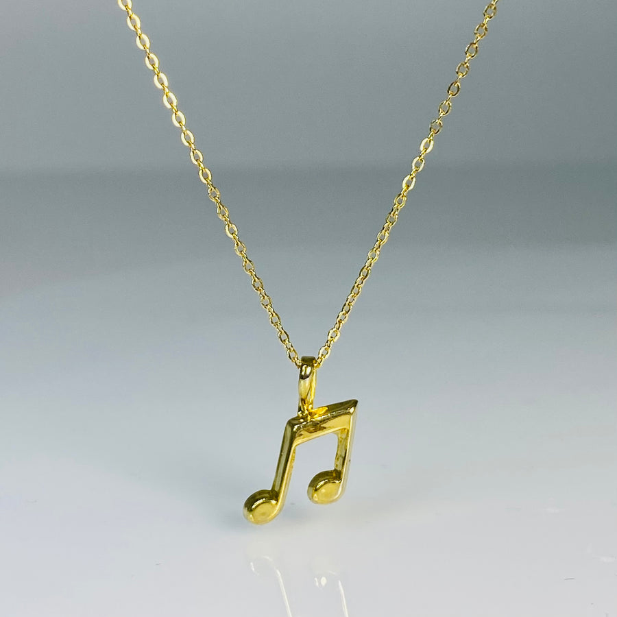 Music Note Necklace