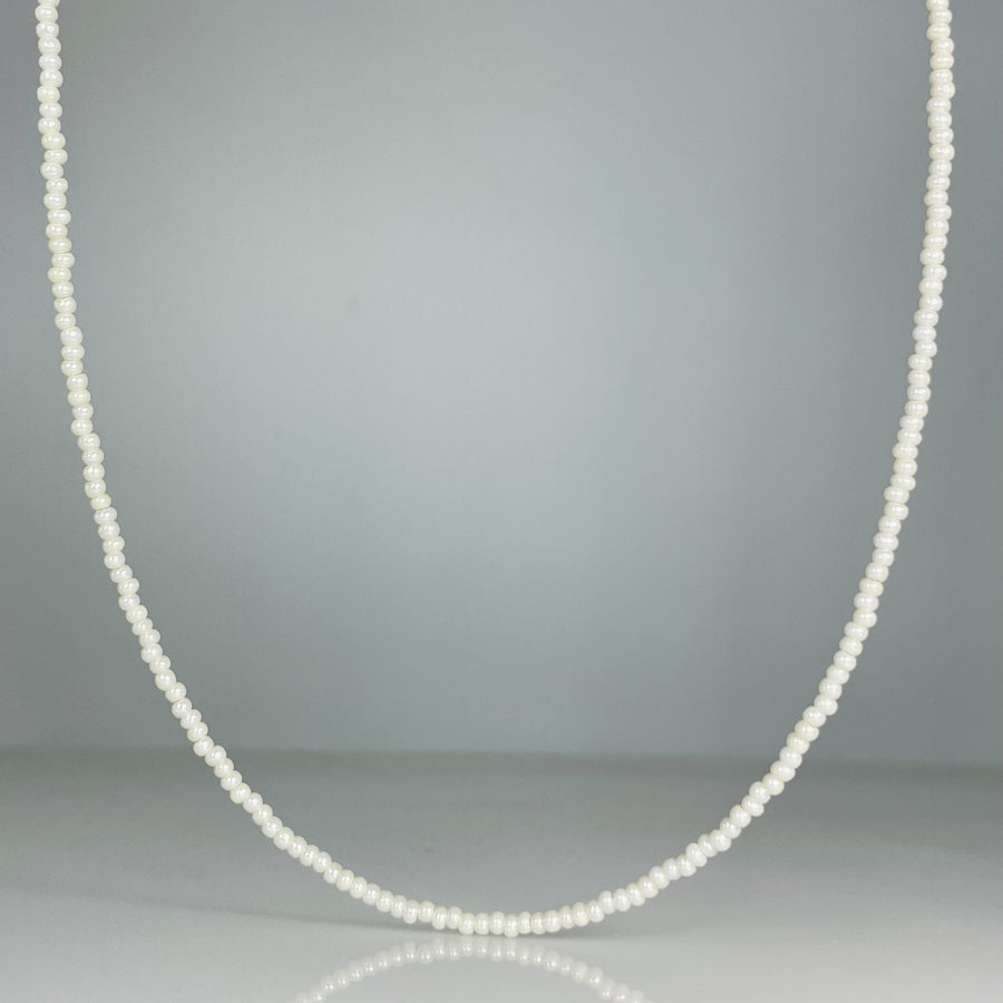 Freshwater Pearl Beaded Necklace 2mm