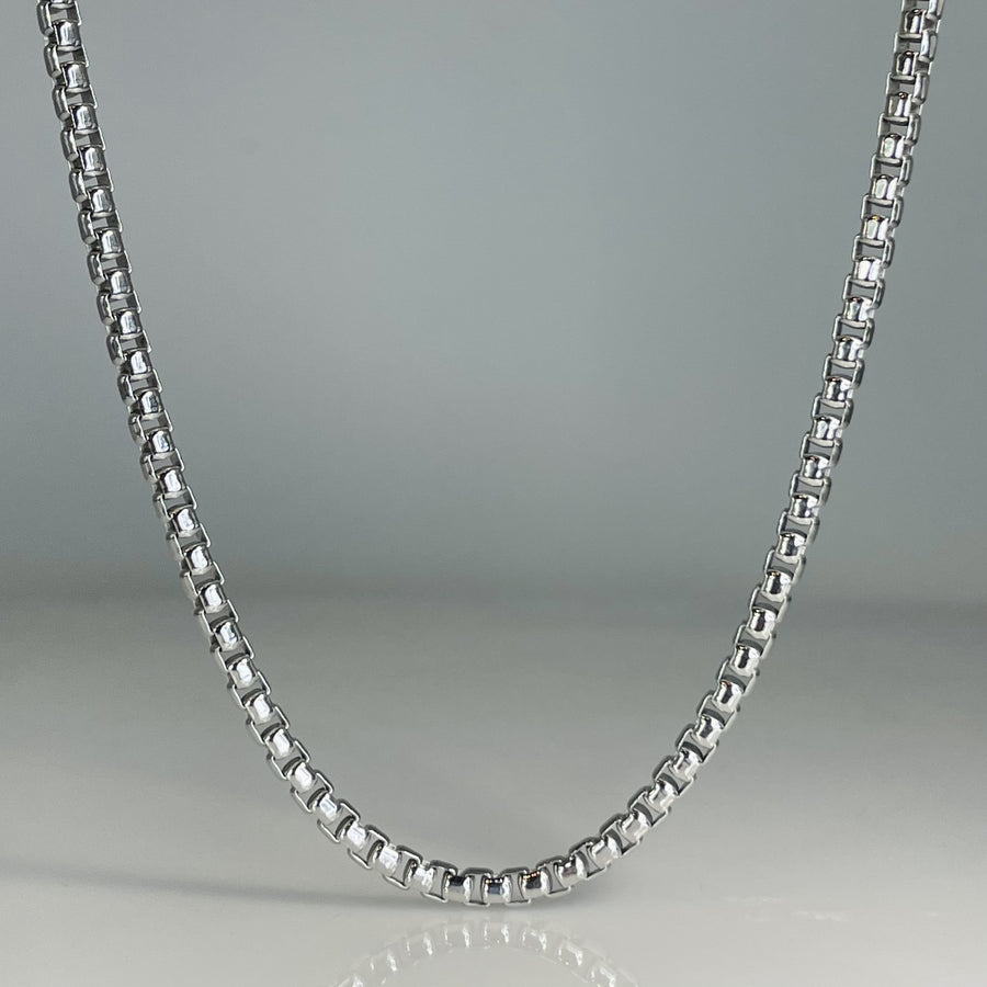 Sterling Silver Box Chain 3mm