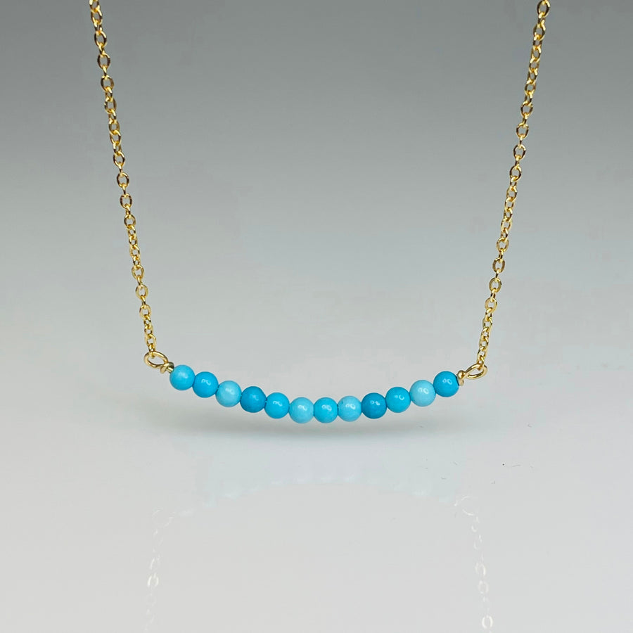 Turquoise Bar Necklace