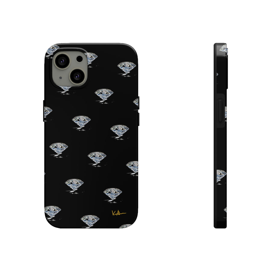 Black Diamonds iPhone Case