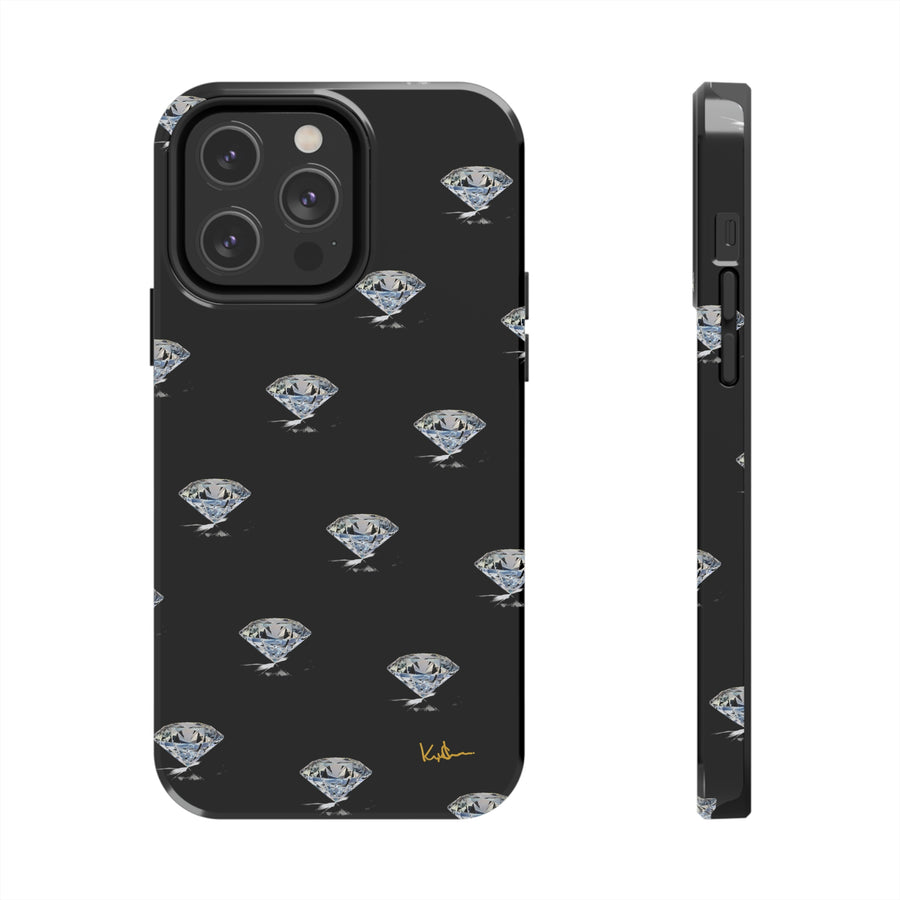 Black Diamonds iPhone Case