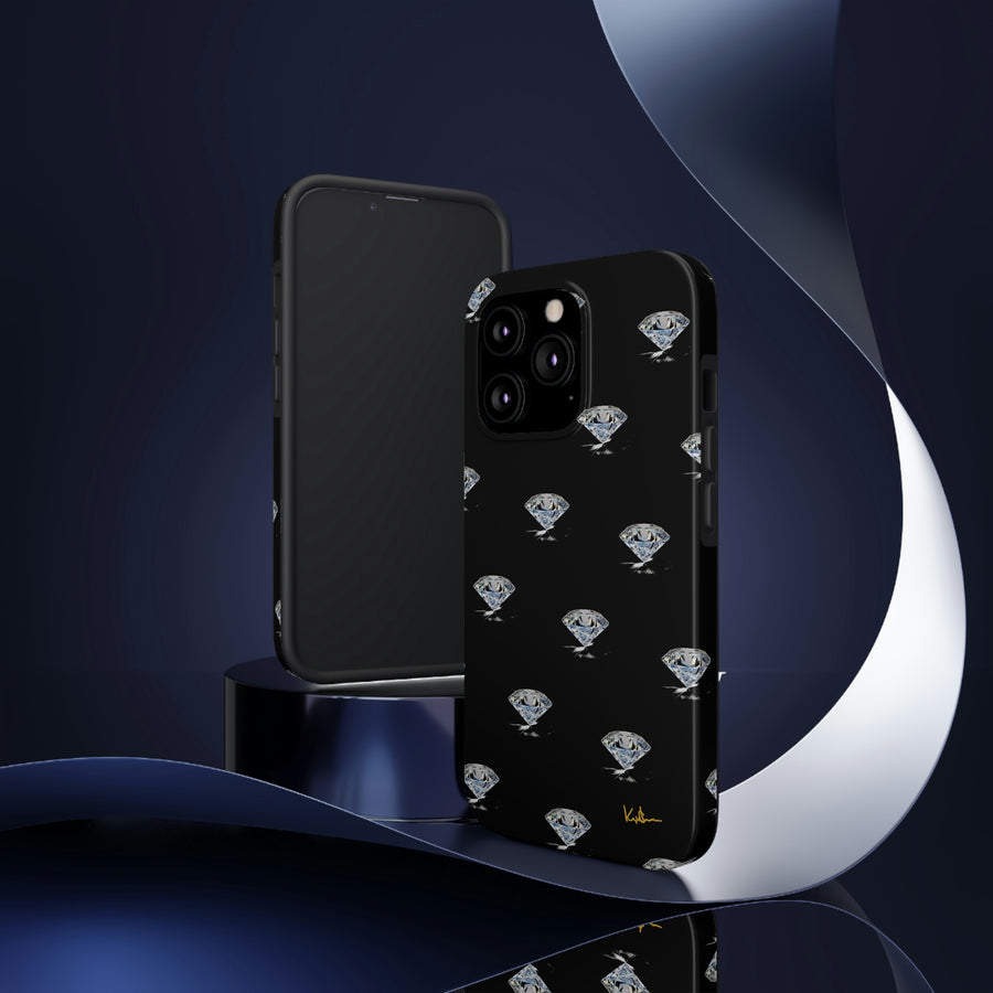 Black Diamonds iPhone Case