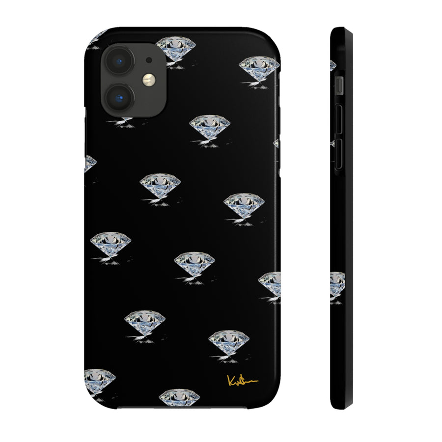 Black Diamonds iPhone Case